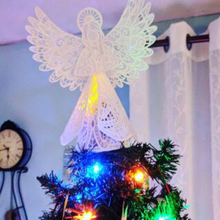 Just made a new angel for my tree. https://wp.me/p8syqE-1vt #embroiderylibrary